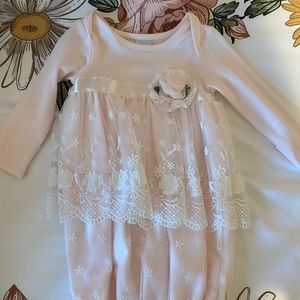 Lace Baby Gown